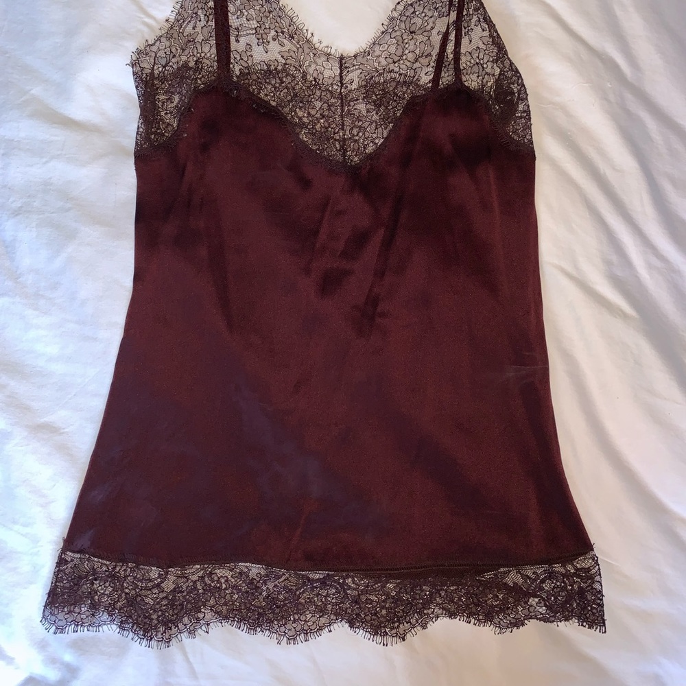 Alexander McQueen silk camisole
